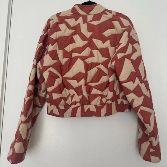 BA&SH Pacino Quilted Bomber Jacket - Picture 3 of 4